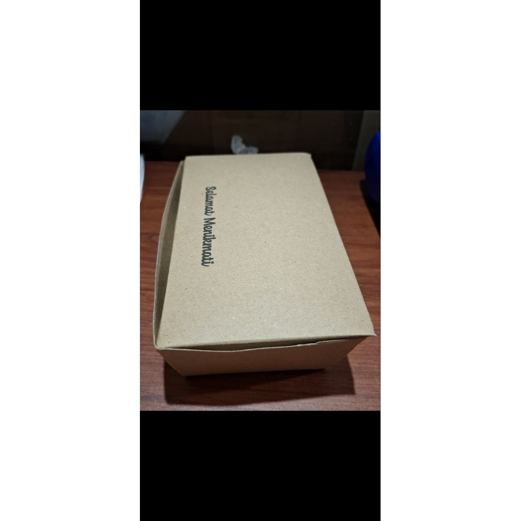

Grosir Box / Box Dimdum Xs Polos/ Lunch Box Xs / Lunch Box Kraft Laminasi Dalam (25 pcs)
