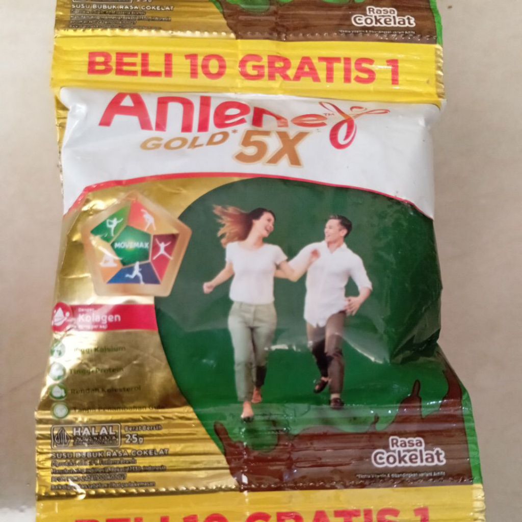 

Anlene Gold Cokelat 25gr. Susu Bubuk Dewasa sachet