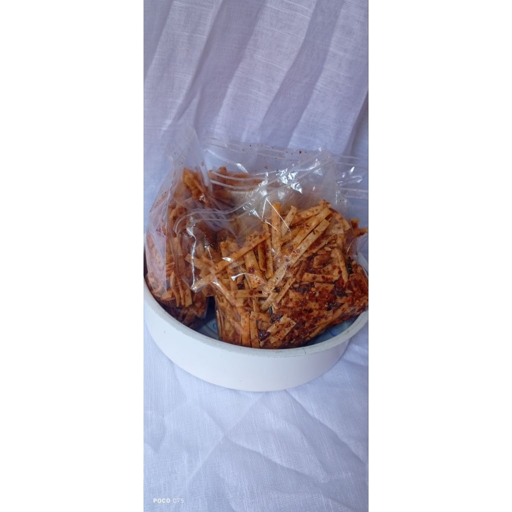 

seblak pangsit bumbu kacang