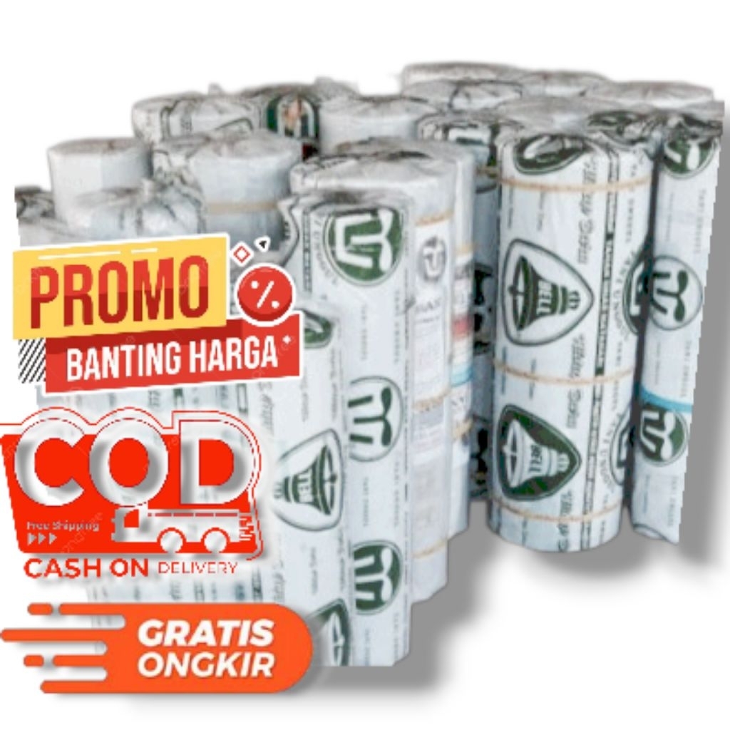 MULSA BELL HIJAU 8 kg - Termurah Plastik mulsa bell hijau lebih tebal, berat, lebar 120