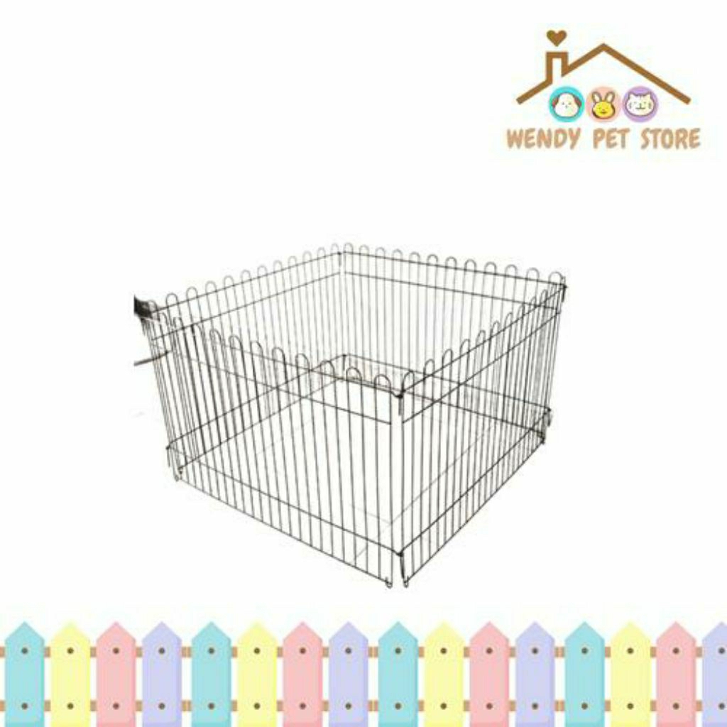 Kandang Pagar Hewan Besi Anjing Kelinci 062 perlembar 90x70cm