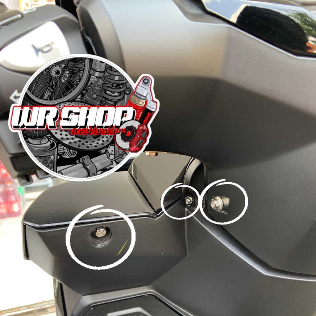 Baut probolt body Vario 125 new Vario gen 2 stainless original heng Thailand