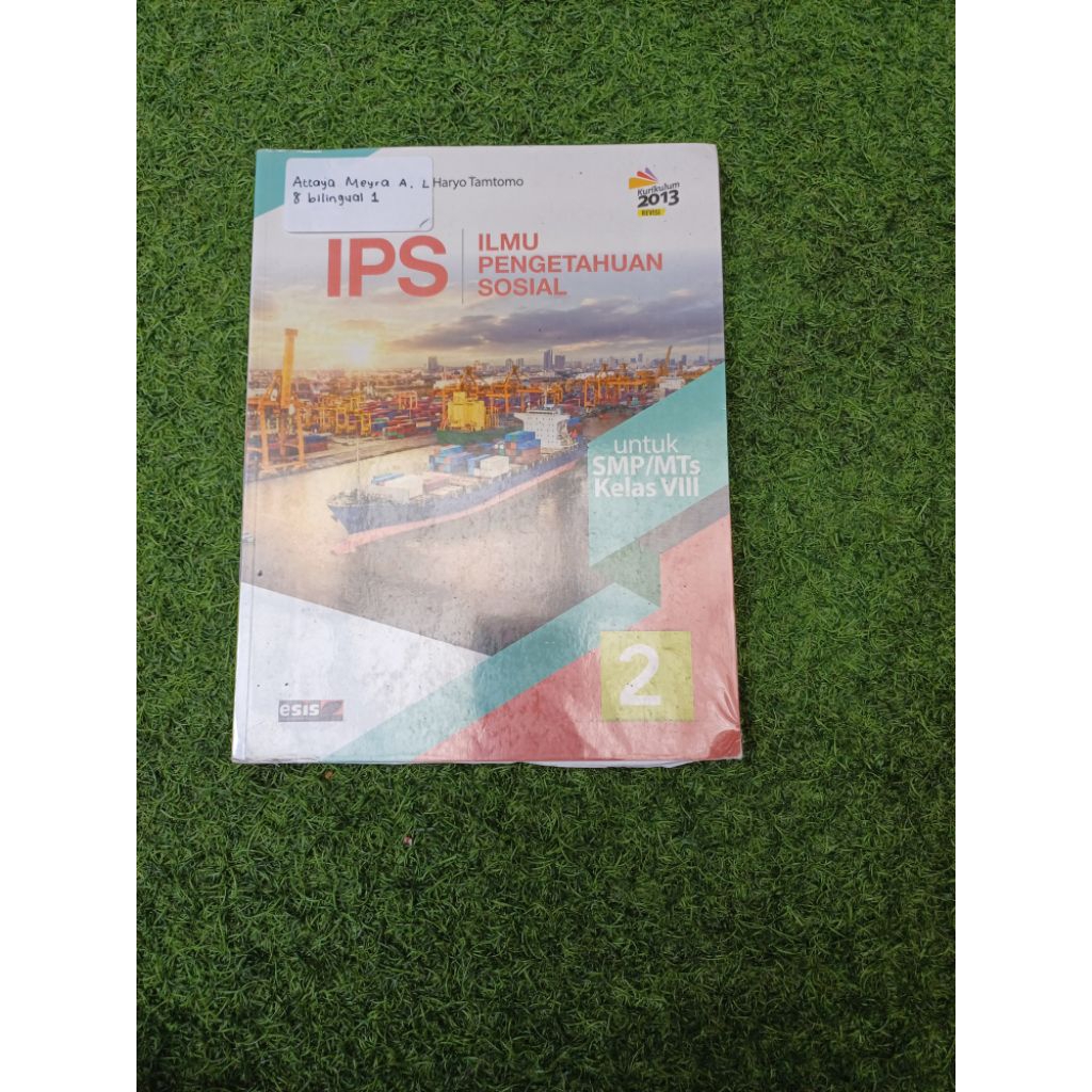 buku ips kelas 8 2013 esis erlangga