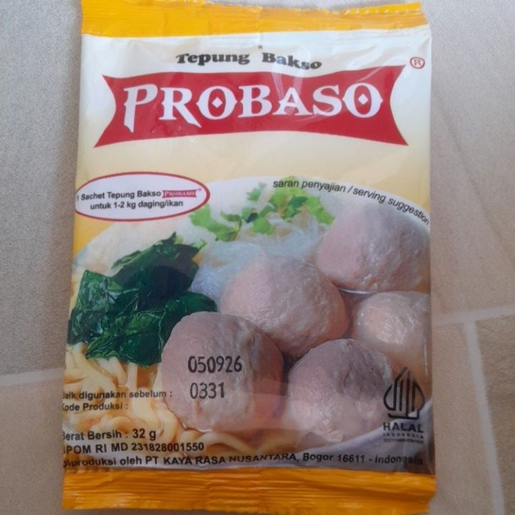 

Tepung Bakso Probaso 32gr