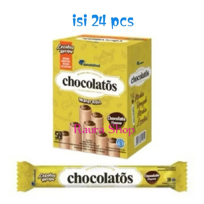 

Gerry Chocolatos Wafer 500 Variant Cokelat/Coconut (PACK)