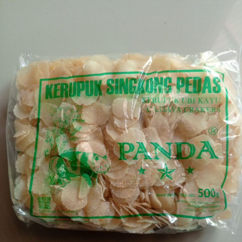 

kerupuk singkong pedas/cassava crackers 500g