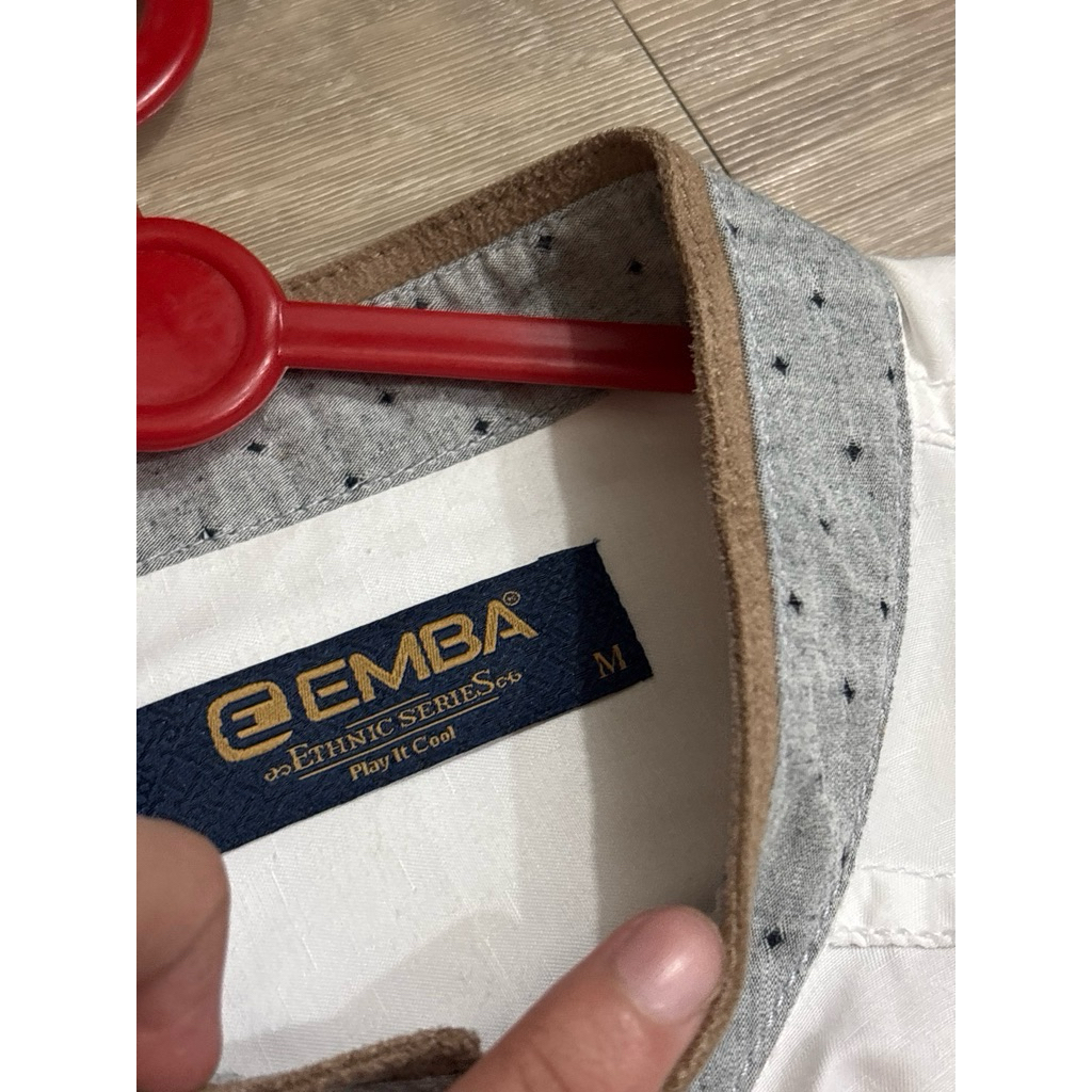 koko kemeja emba uk M preloved kemeja cowok pria baju muslim