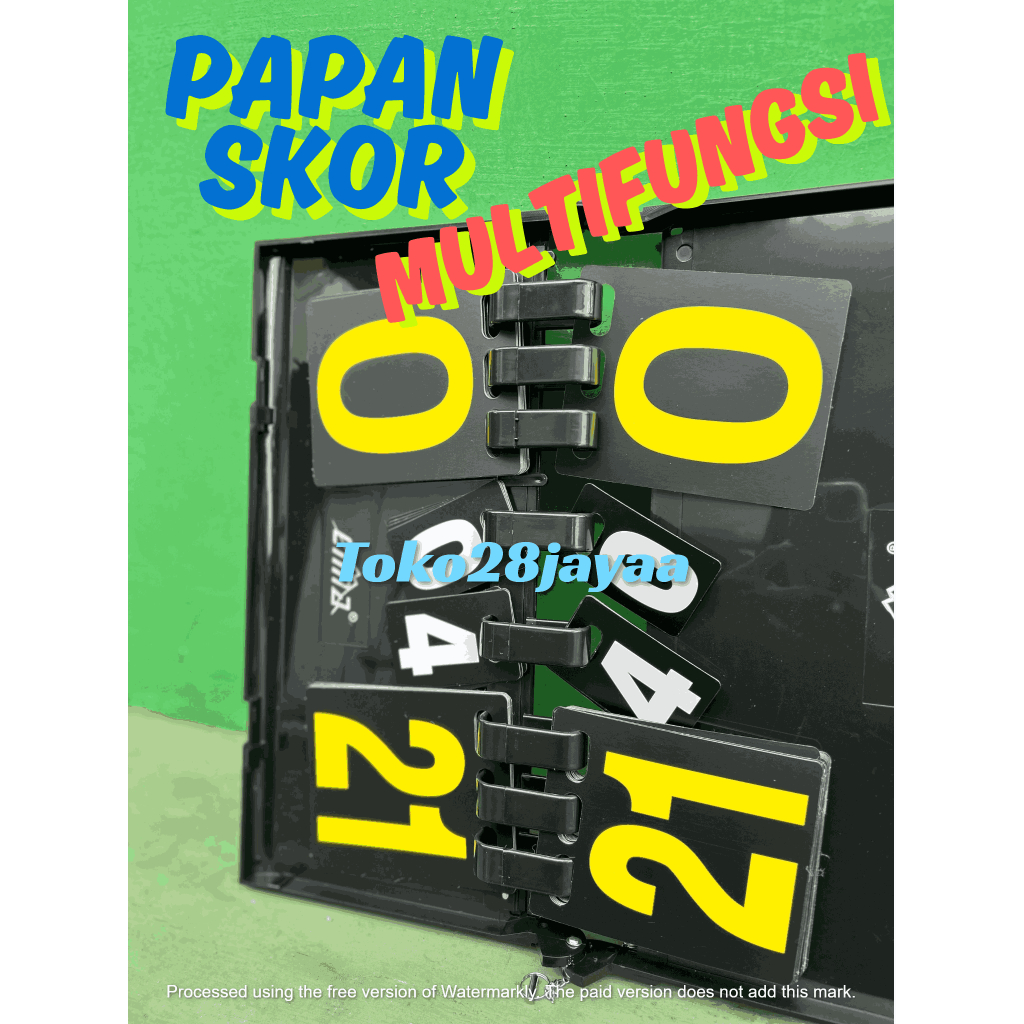 PAPAN SKOR SCORE MANUAL MULTIFUNGSI CIMA BISA  FUTSAL VOLLY BADMINTON SEPAK BOLA BASKET MURAH