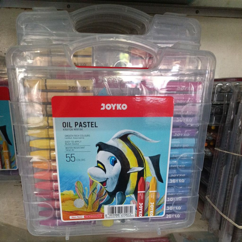 

Krayon minyak joyko crayon 55 warna / 55 oil pastels
