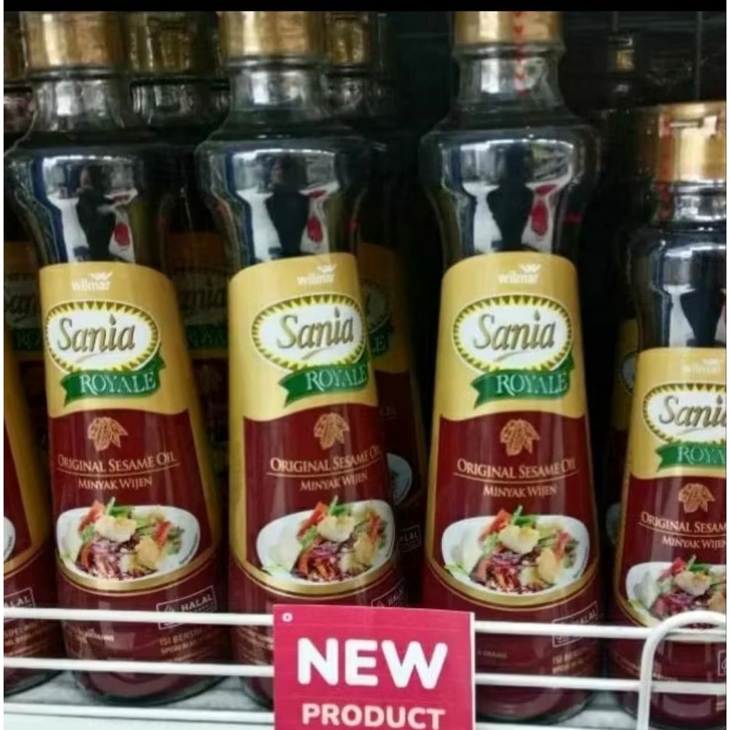 

Minyak Wijen SANIA ROYALE 145Ml exp 2027