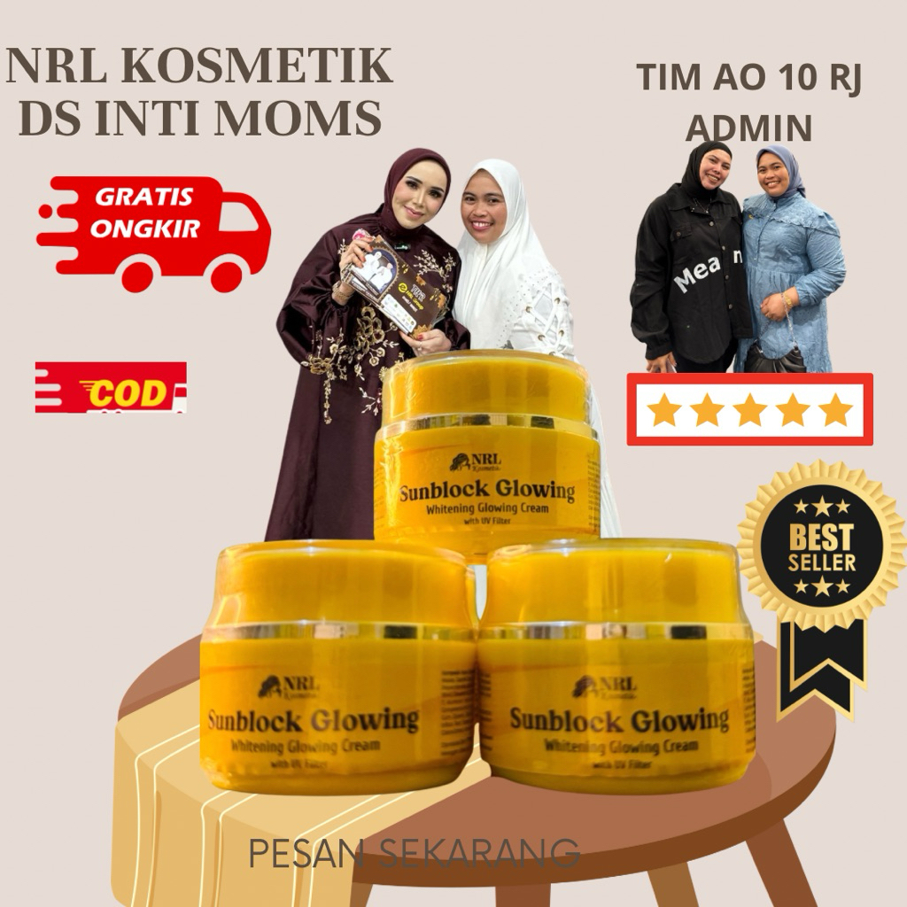 Sunblock glowing NRL kosmetik