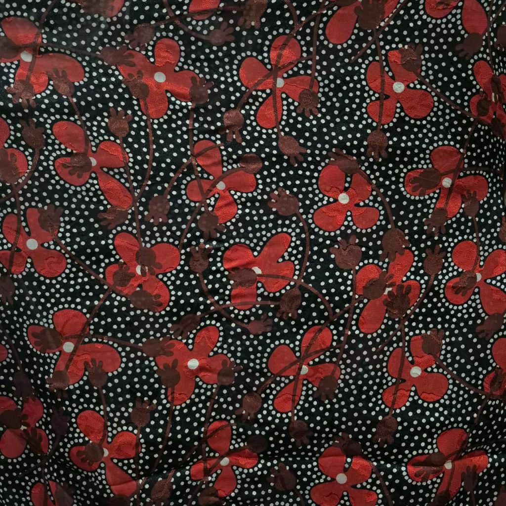 KAIN SIFON URAGIRI PREMIUM MOTIF BUNGA  - KAIN SIFON RUBIAH PREMIUM MOTIF BUNGA  - KAIN SIFON MOTIF 