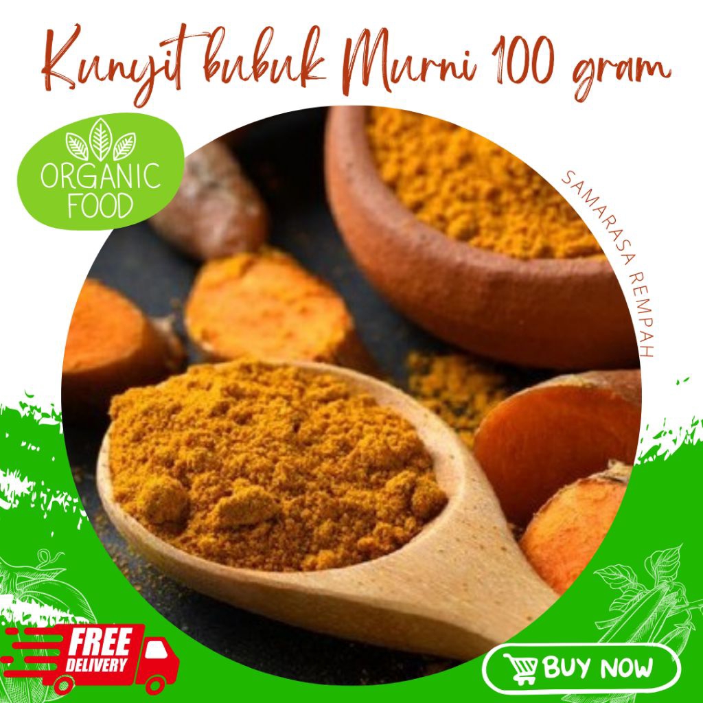 

KUNYIT BUBUK MURNI 100% PURE KUYIT
