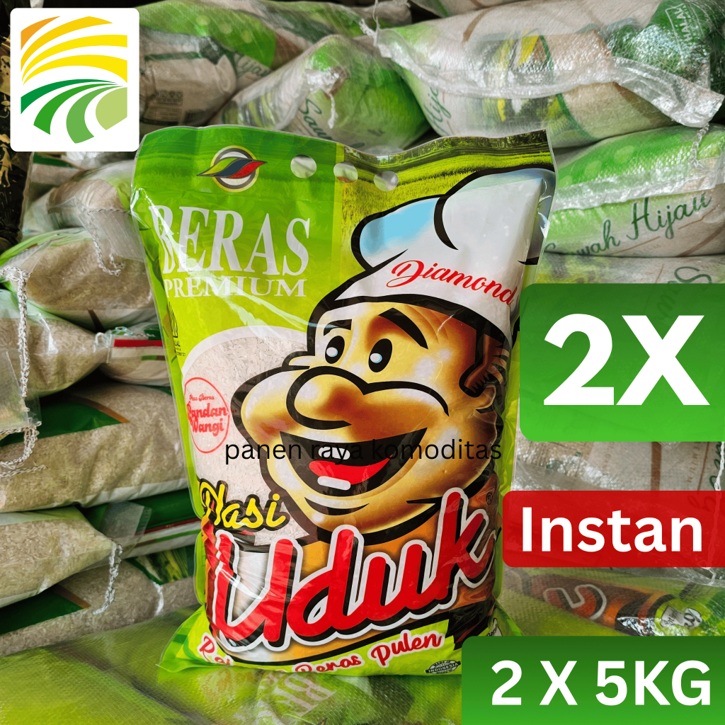

Beras Uduk Hijau 5kg x 2 Pcs (Pandan Wangi)