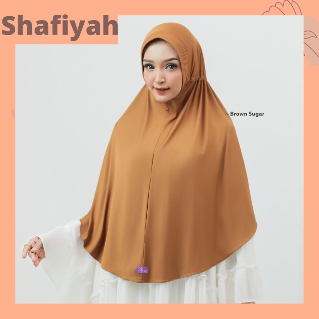 Hijab Jilbab Shafiyah by Arrafi Ory || Hijab Jumbo Serut Ar Rafi Zoya Premium Adem Ped Antem Terbaru