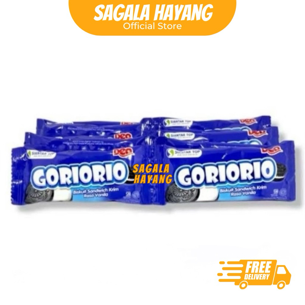 

( SAGALA HAYANG ) 1 Renceng isi 10pcs Goriorio -10gram