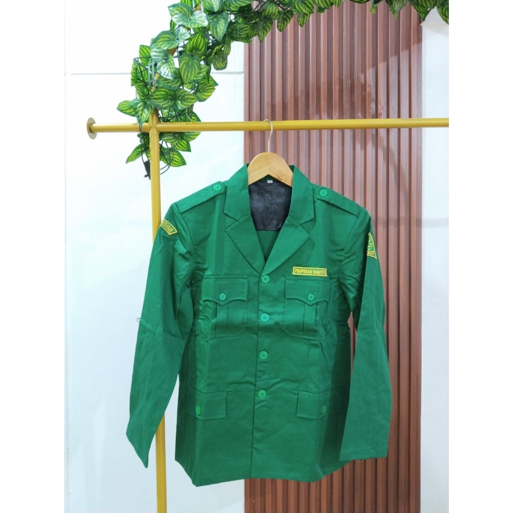 Jas Ansor Suekarno almamater lengan panjang Atasan ansor Navara