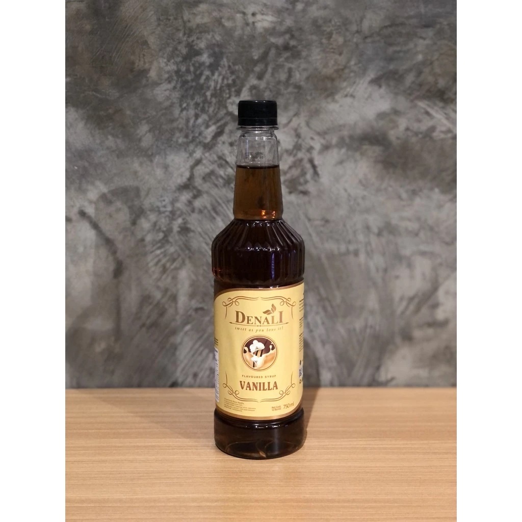 

DENALI SYRUP VANILLA | SIRUP VANILA 750 ml - VANILA SIRUP 750 MILI