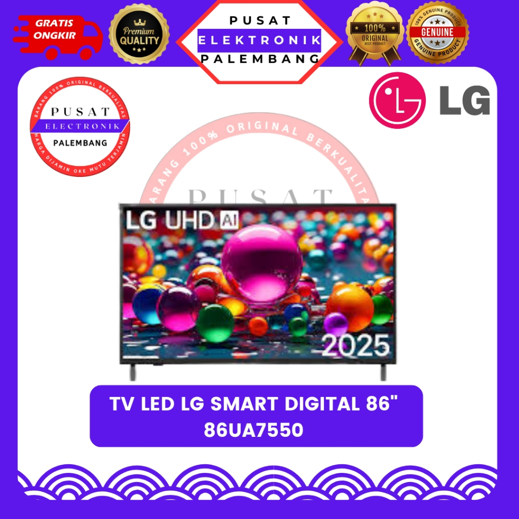 LED TV LG 86UA7550 SMART TV UHD 4K 86 INCH / LG 86UA7550 PALEMBANG