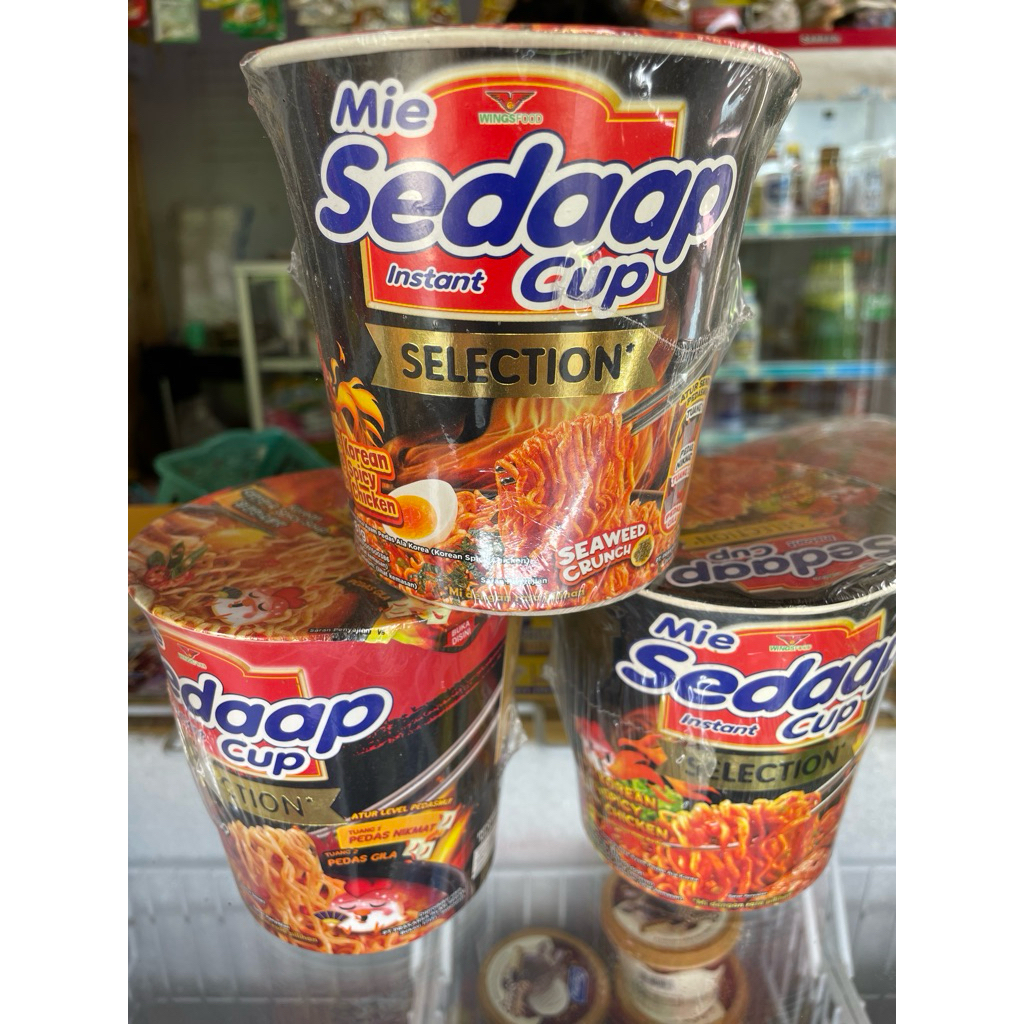 

MIE SEDAAP CUP RASA BASO BLEDUK