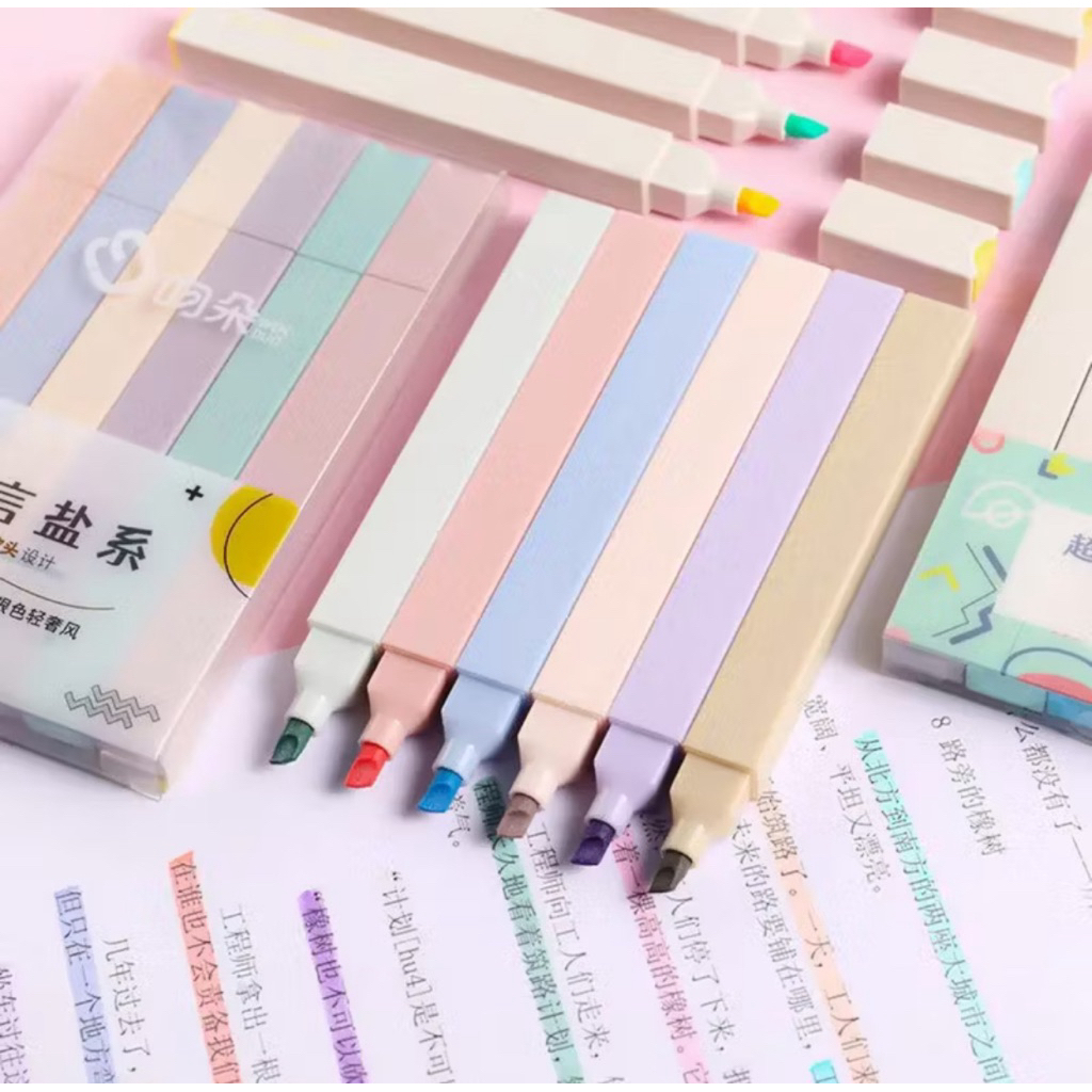 

STABILO PASTEL HIGHLIGHTER LUCU ALAT TULIS PERLENGKAPAN SEKOLAH MURID SCHOOL STUDENT ANAK