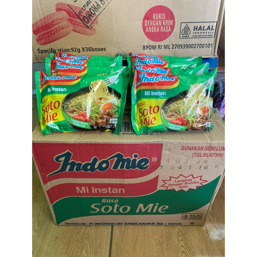 

Indomie Soto 1 Dus isi 40 Pcs