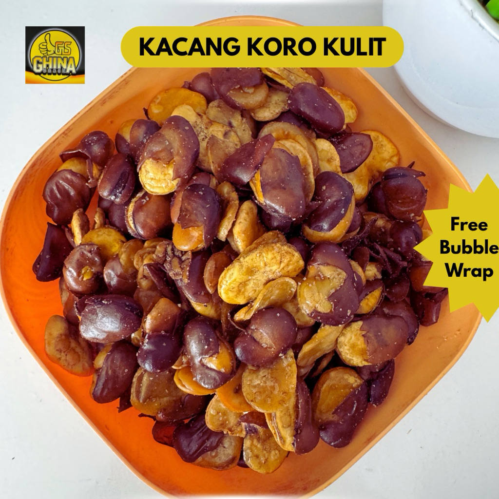 

Kacang Koro Kulit Jaipong Gurih Renyah | Cemilan Kiloan Murah - GhinaGS_Snack Grosir Premium 250gr-1KG