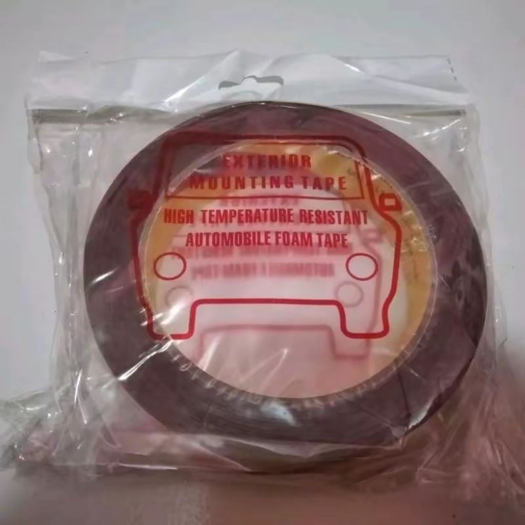 

Double tape 3 Foam warna merah 8mm X 4 meter