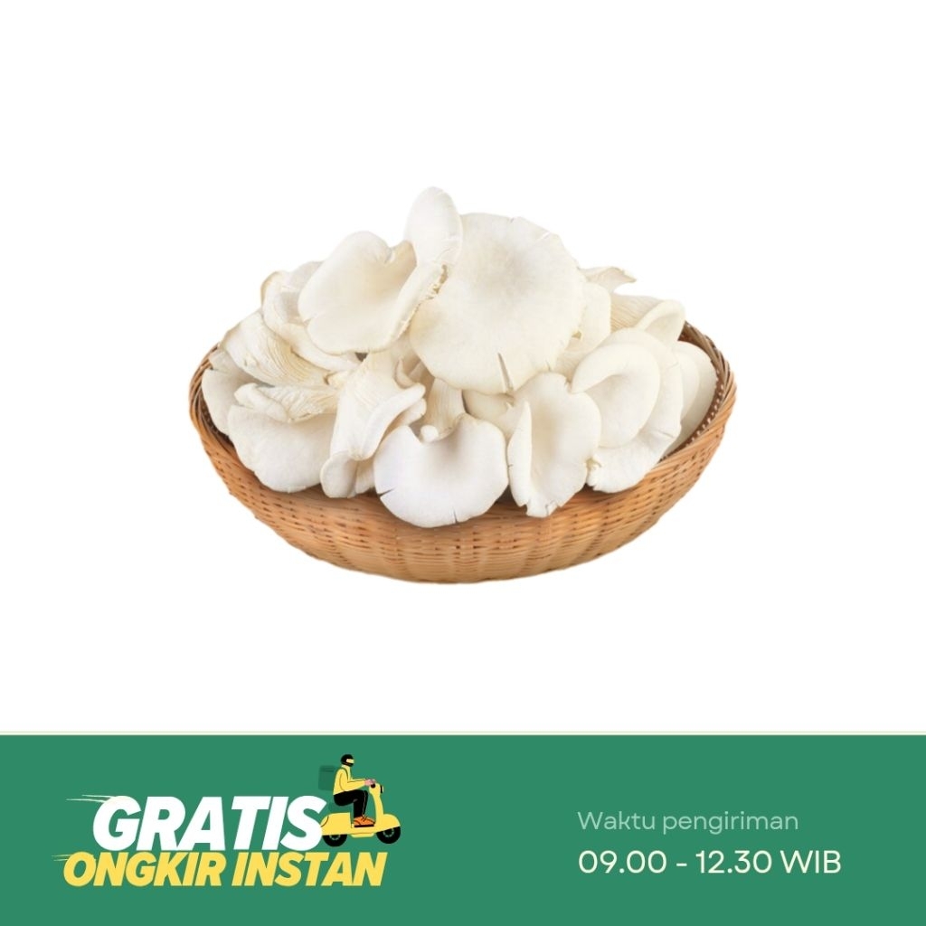 

Jamur Tiram Segar 250 gr / 500 gram