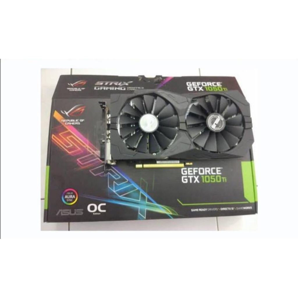 Vga GTX Asus Rog strix 1050 4gb