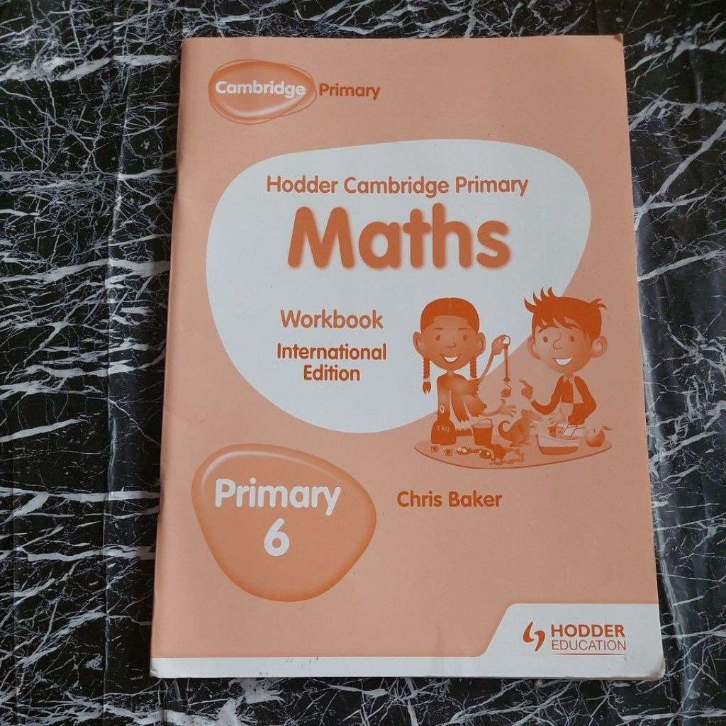 HODDER CAMBRIDGE PRIMARY MATHS WORKBOOK PRIMARY 6