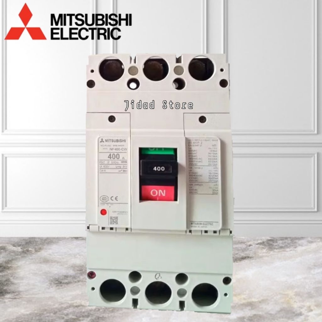 NFB MCCB Breaker Mitsubishi NF-400CW 300a 350a 400a