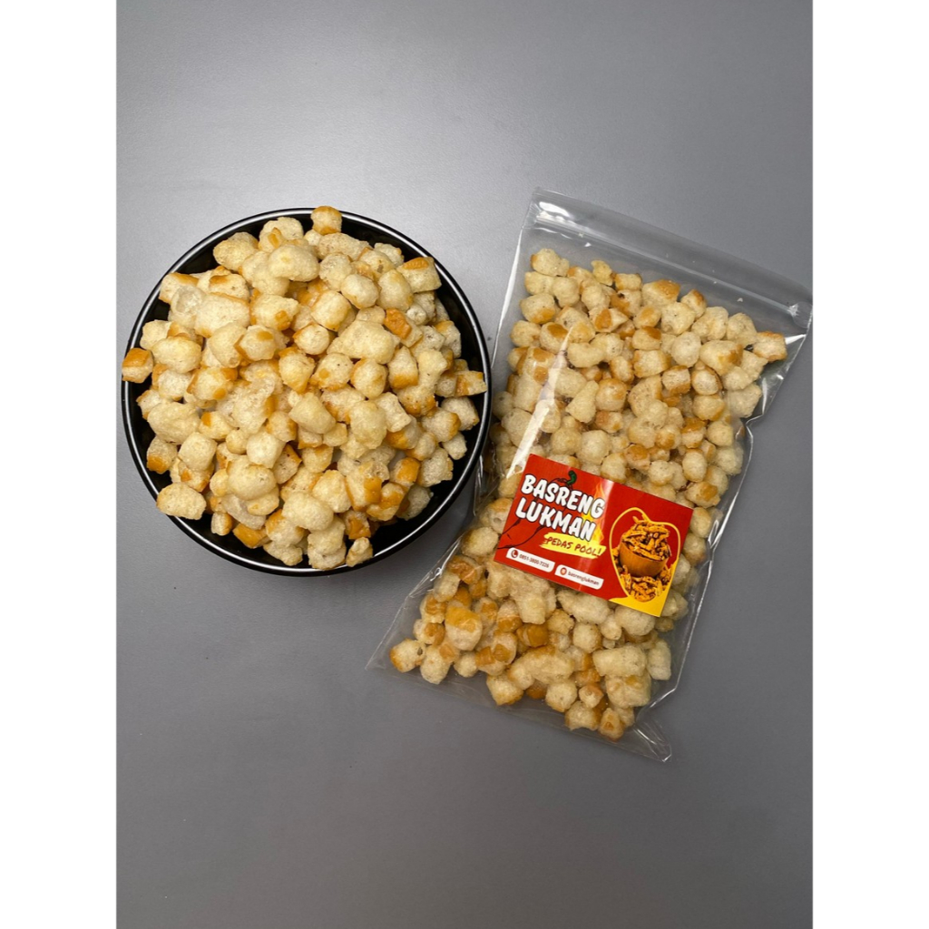 

basreng lukman_siomay mini siomin gurih kriuk renyah asin original kemasan KUMPLIT