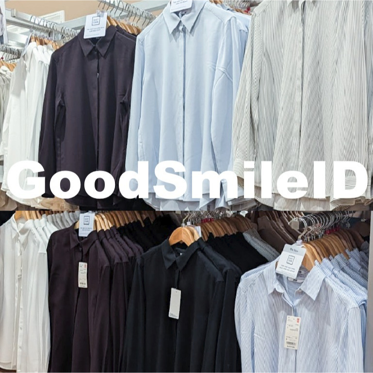 SALE Women Blus Rayon Lengan Panjang Kemeja Blouse Atasan Wanita JASTIP UNIQLO 1