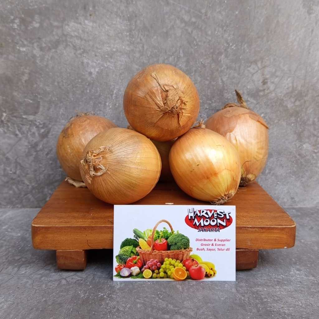 

HarvestMoon Bawang Bombay 20kg per bal karung