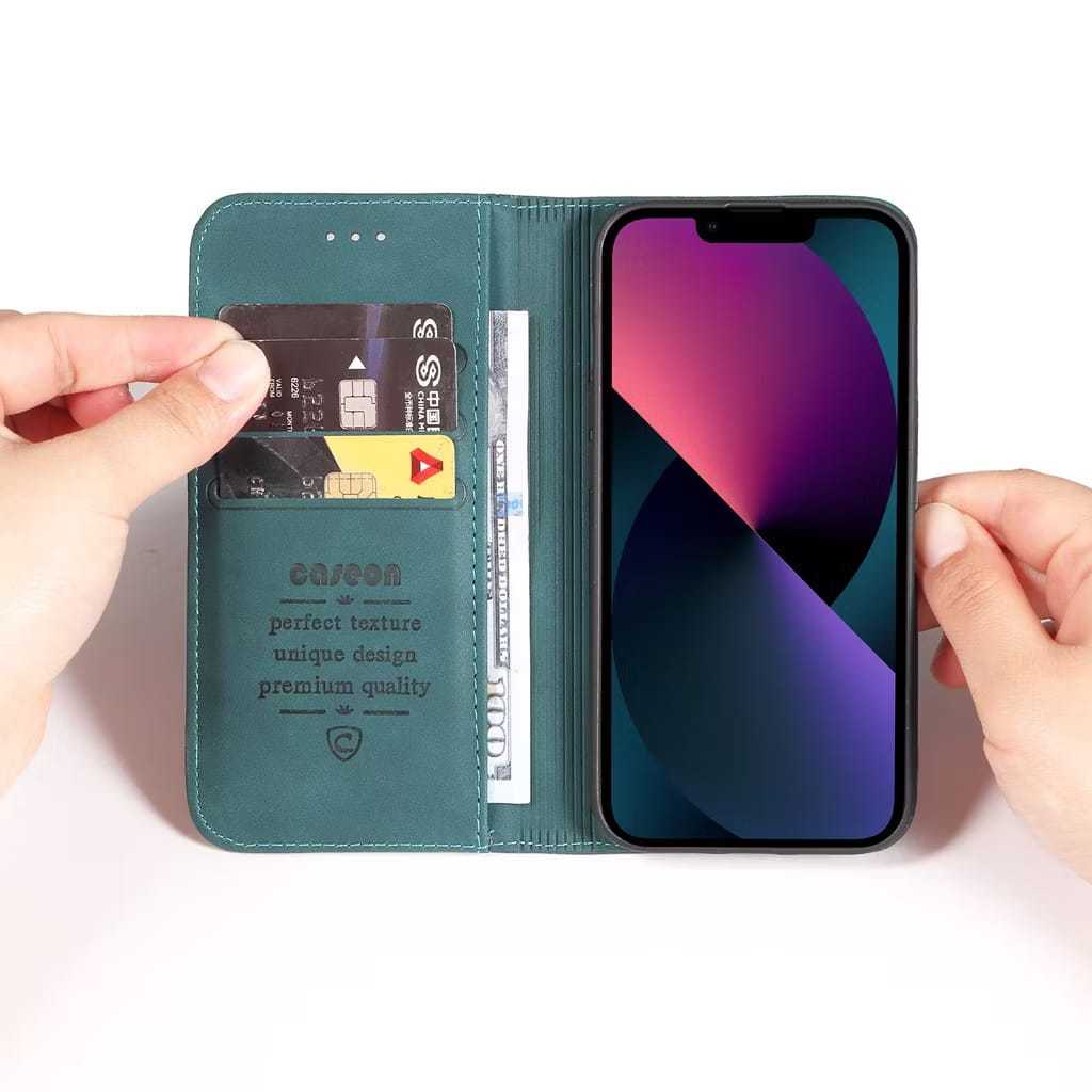 CASE WALLET CASE DOMPET OPPO A55 A76 /A96 A95/A74 4G OPPO A55 OPPO A76 OPPO A95 OPPO A96 CASEON FLIP