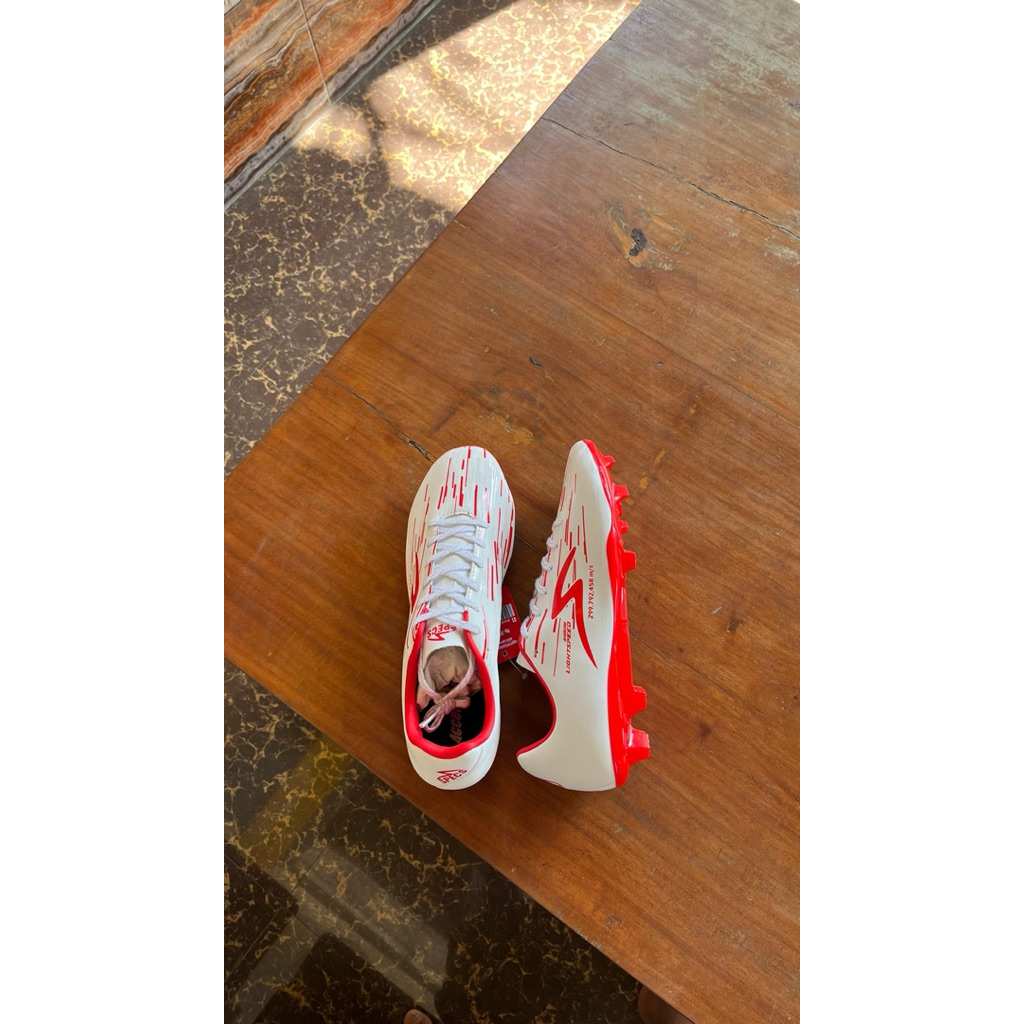 sepatu bola ls reborn whitered fg
