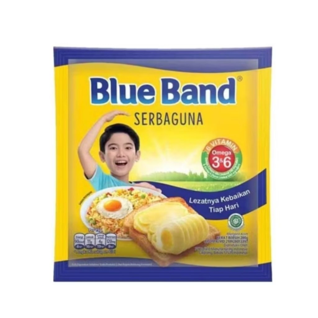 

BLUEBAND Margarine serbaguna 200gr promo