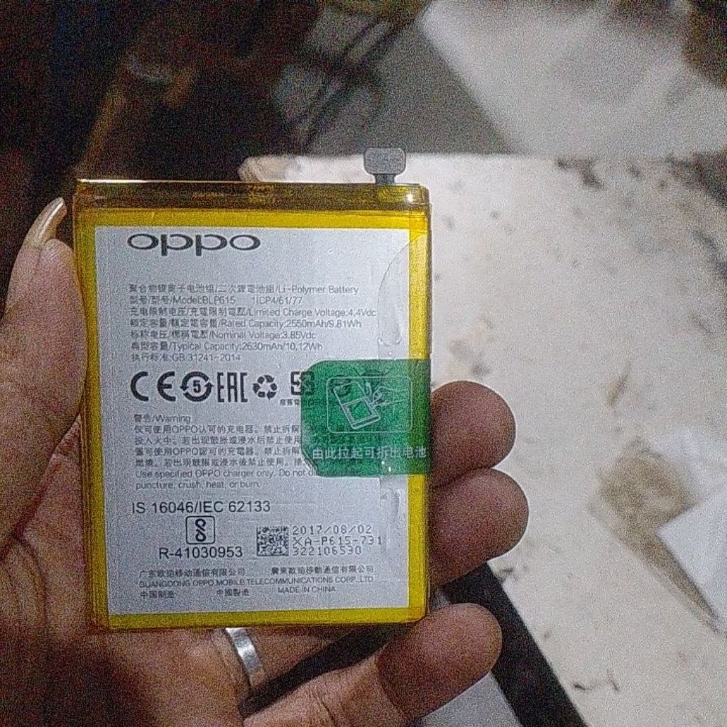 Baterai Oppo A37 original Copotan