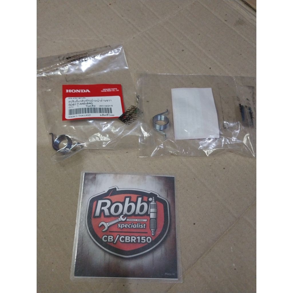 Spring Step Return Per Step Depan CBR150R CBR250 50617-445-840 Original