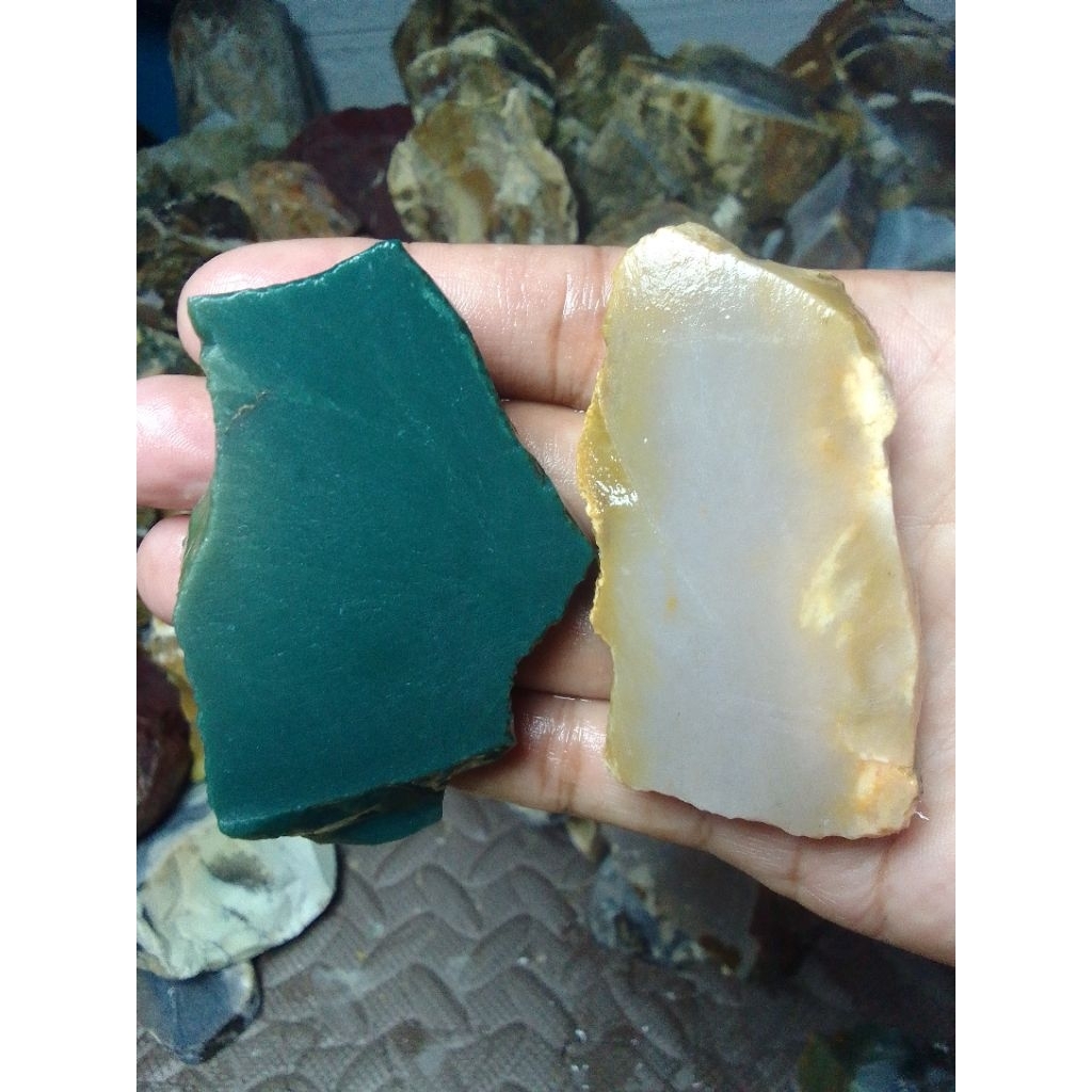 [BISA COD]  BAHAN BATU AKIK GARUT ASLI