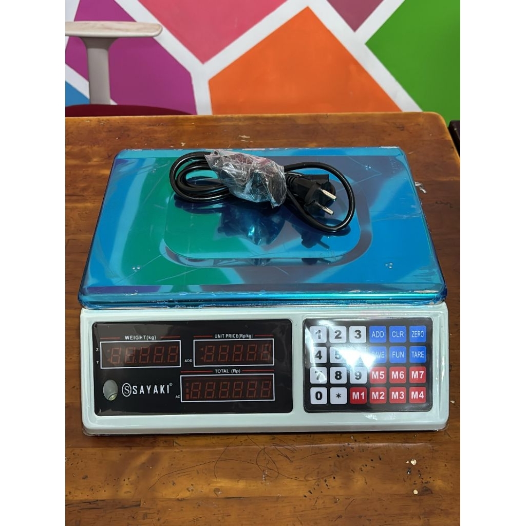 Timbangan Digital Laundry Merk Sayaki
