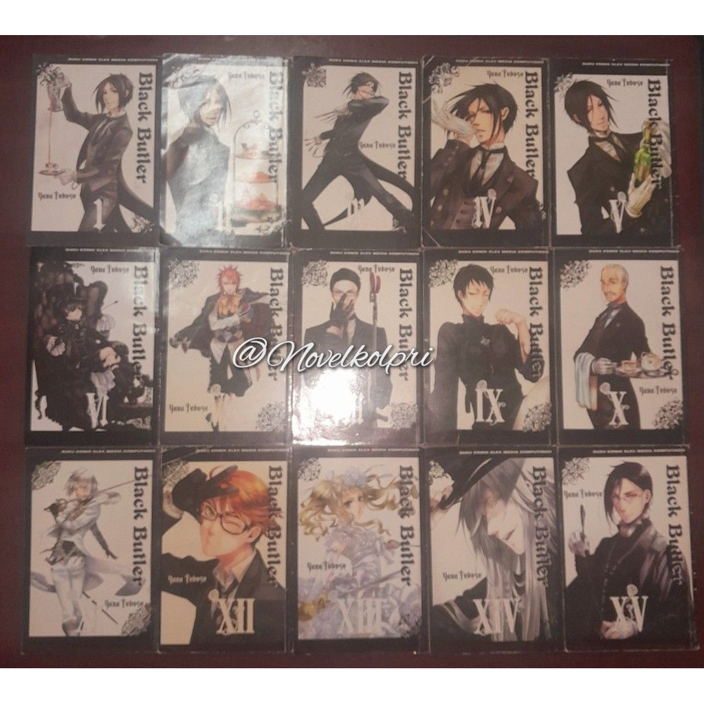 Komik SET Black Butler 1-15