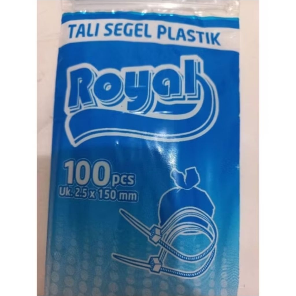 

Tali Segel Plastik 2,5 x 150mm (Isi 100 pcs) / Kabel ties