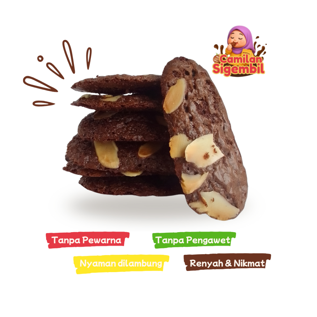 

Brownies Talas Kering Crunchy | Snack Brownies Gluten Free Viral, Bisa Buat Hampers berat 35gr