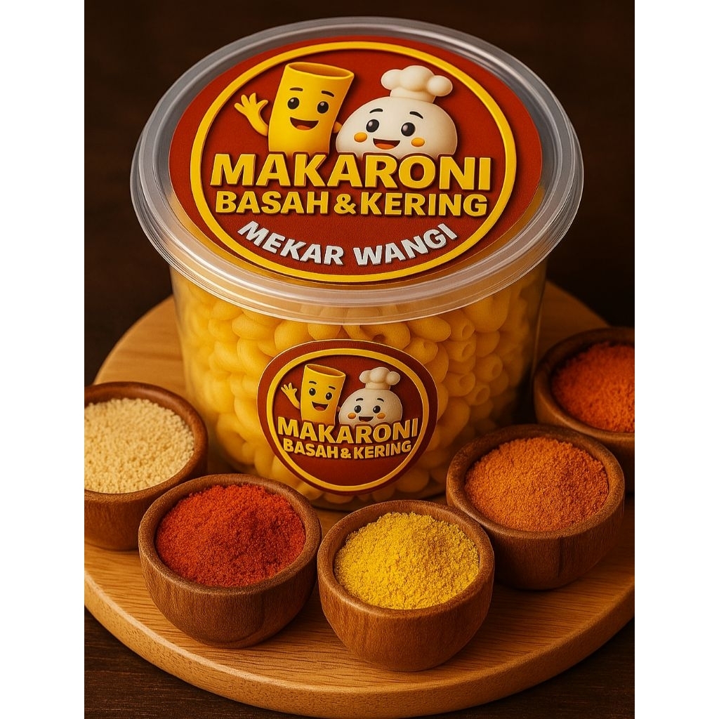 

Makaroni Basah Bandung Instan Ukuran Besar, BALADO