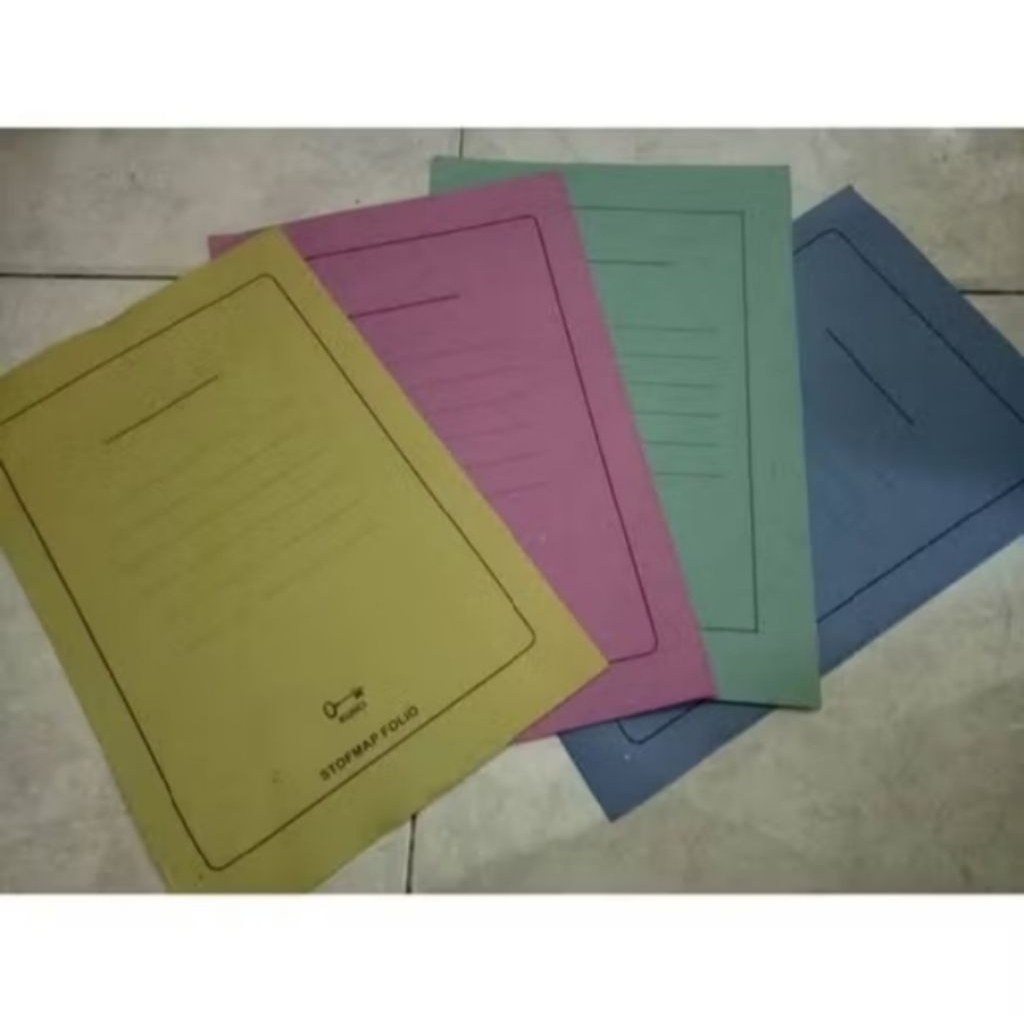 

stofmap folio warna warni 1 pcs
