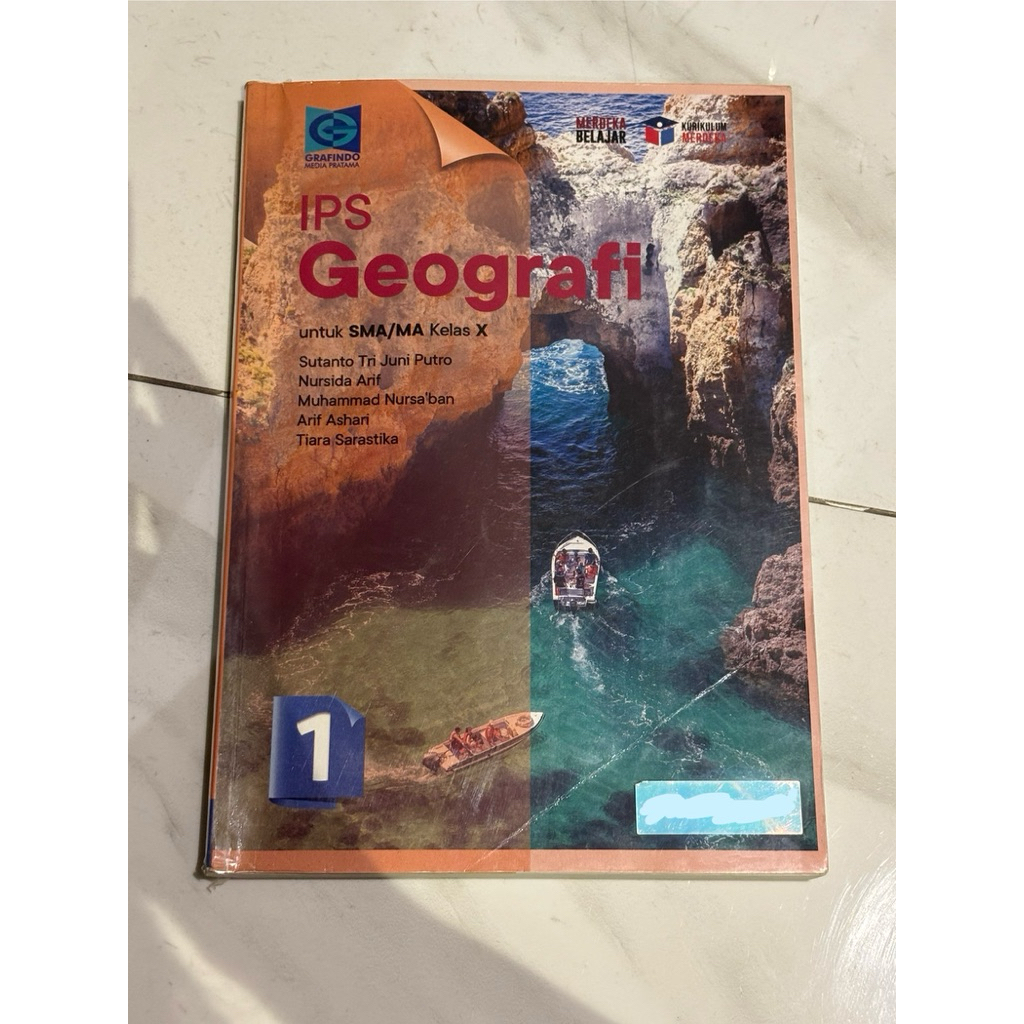 Buku Geografi kelas 10 Grafindo [BACA DESC]