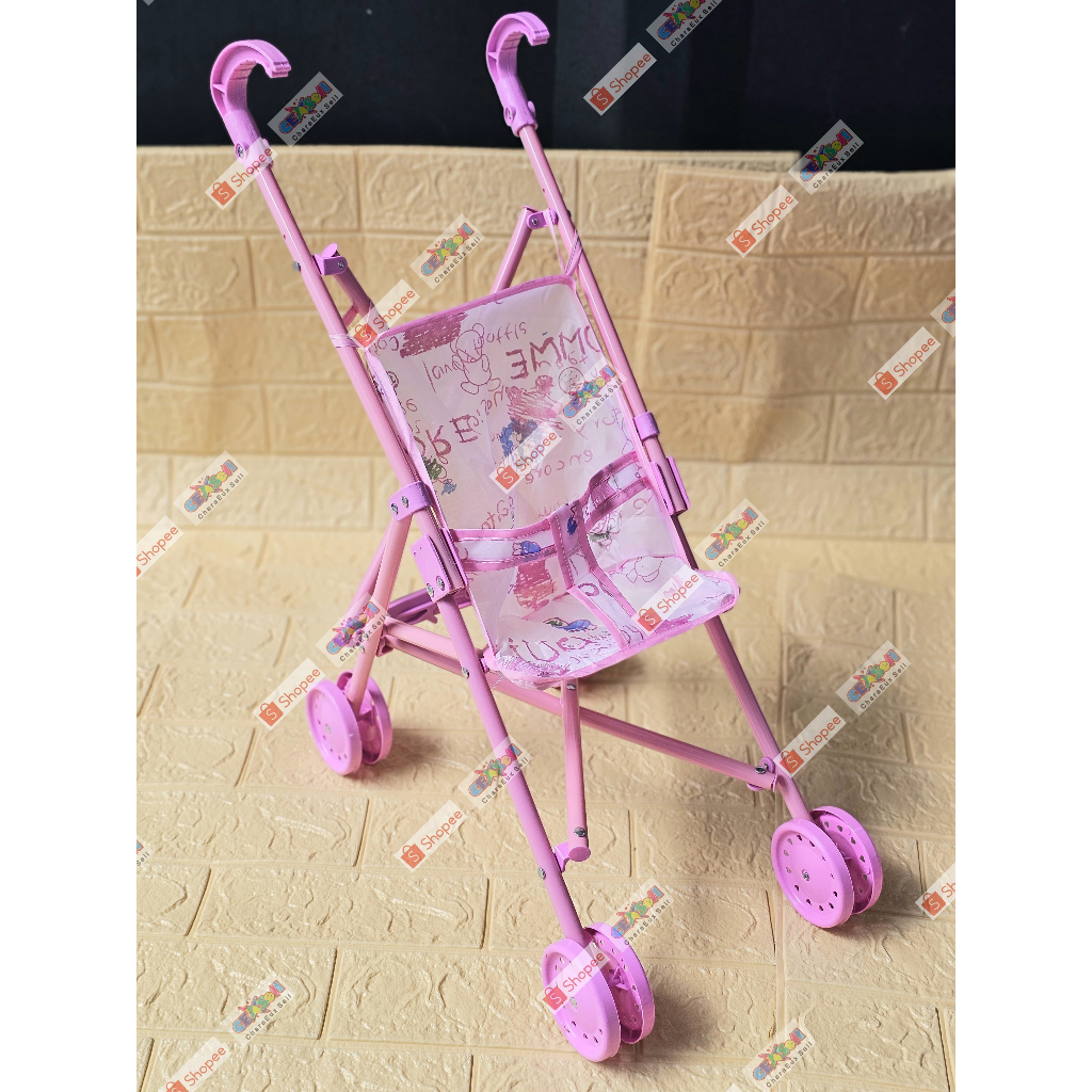 CST06/Kereta Dorong Mainan Anak/Stroller Mainan Anak/Dorongan Boneka Anak/Kereta Mainan Boneka Anak/