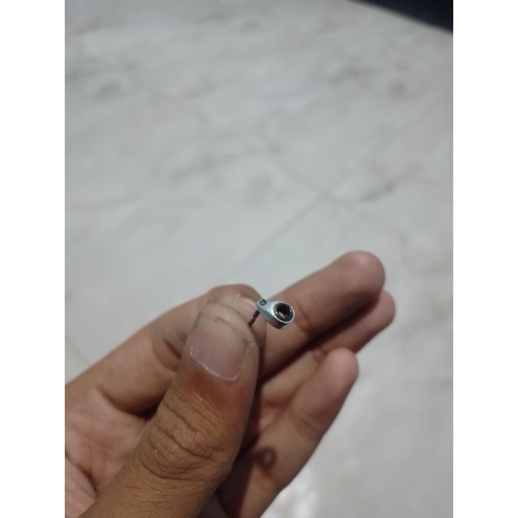 Kolong Tegek Ujung Tanduk Alumunium Double Keramik/ Tanduk WD